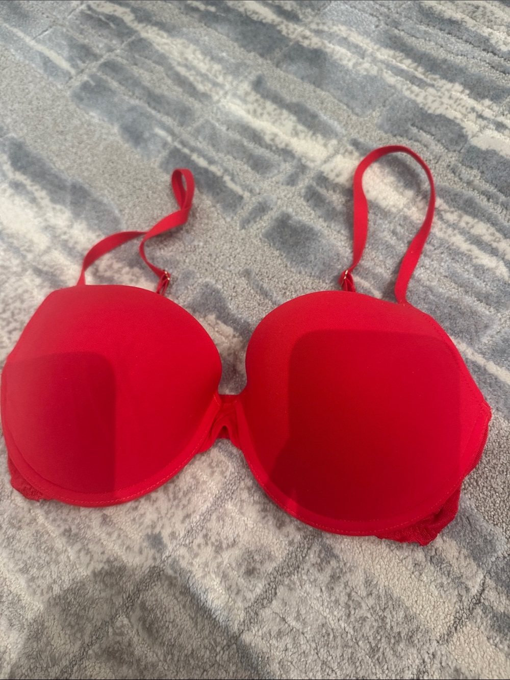 Red Padded Underwire Bra(natori)